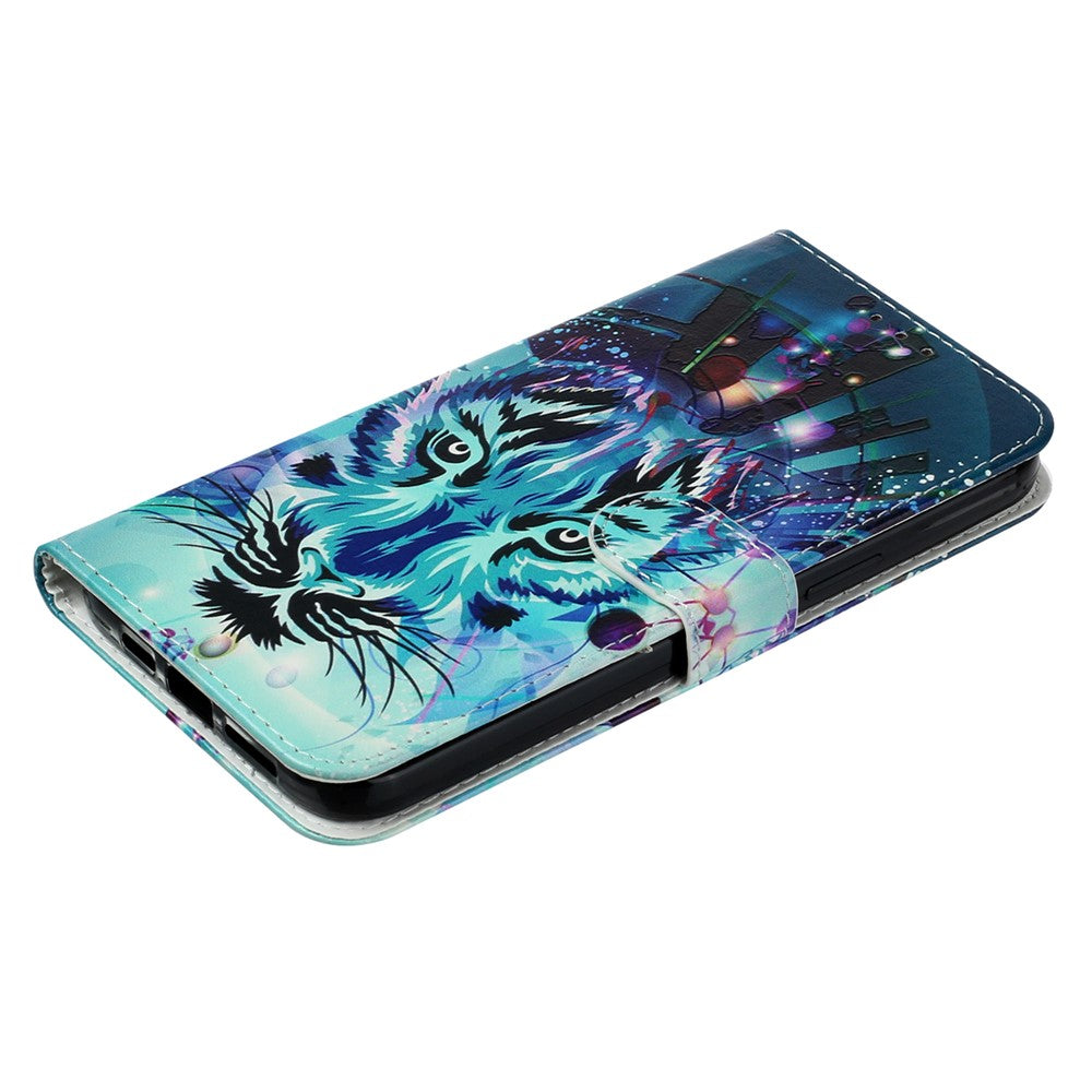Samsung Galaxy A18 4G / A18 5G / A17 4G / A17 5G / A26 5G-skal Mönster Läder Plånboksfodral med Korthållare