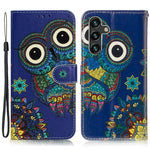 Samsung Galaxy A18 4G / A18 5G / A17 4G / A17 5G / A26 5G-skal Mönster Läder Plånboksfodral med Korthållare