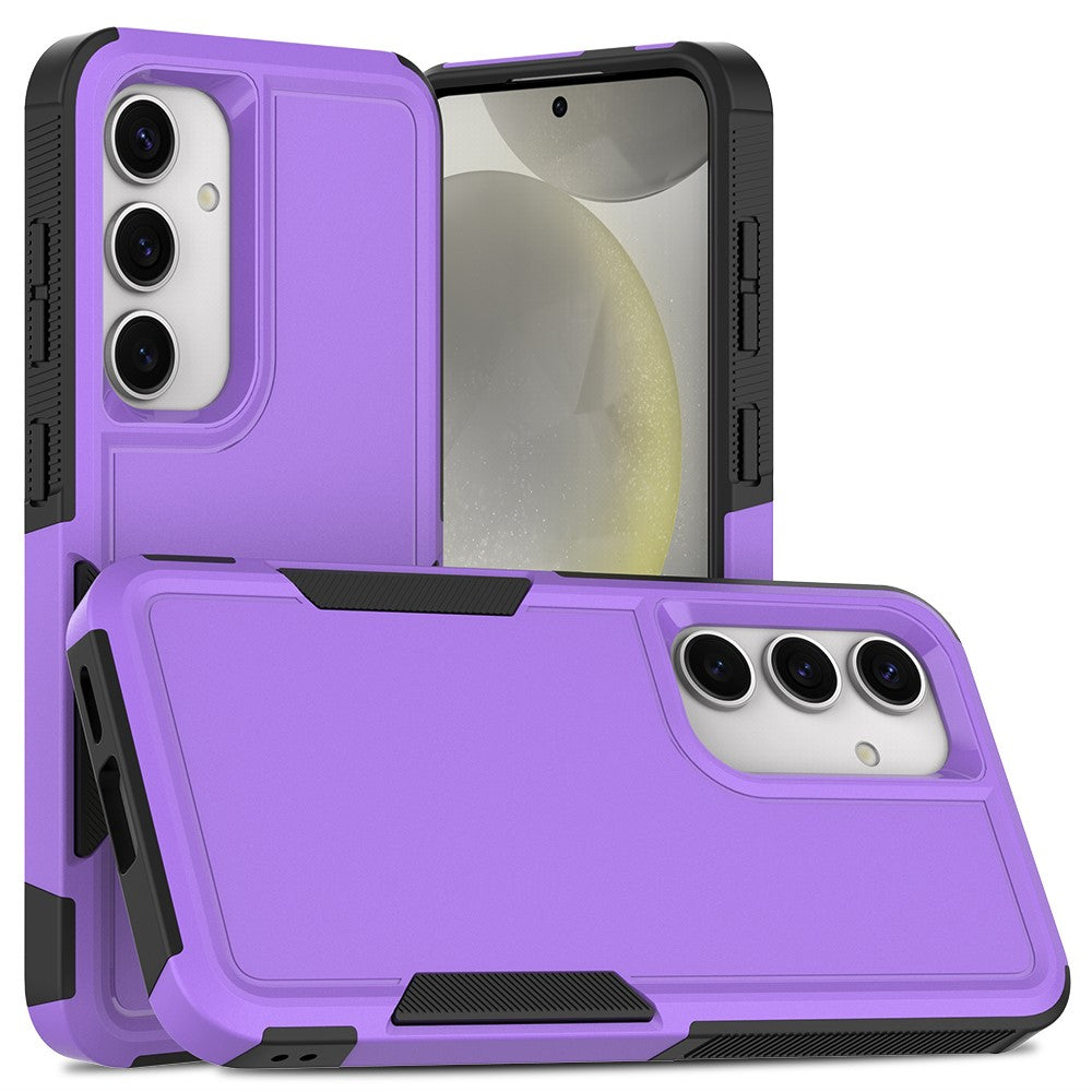 For Samsung Galaxy S25 Case 2-in-1 PC+TPU Shockproof Phone Cover