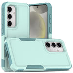 For Samsung Galaxy S25 Case 2-in-1 PC+TPU Shockproof Phone Cover