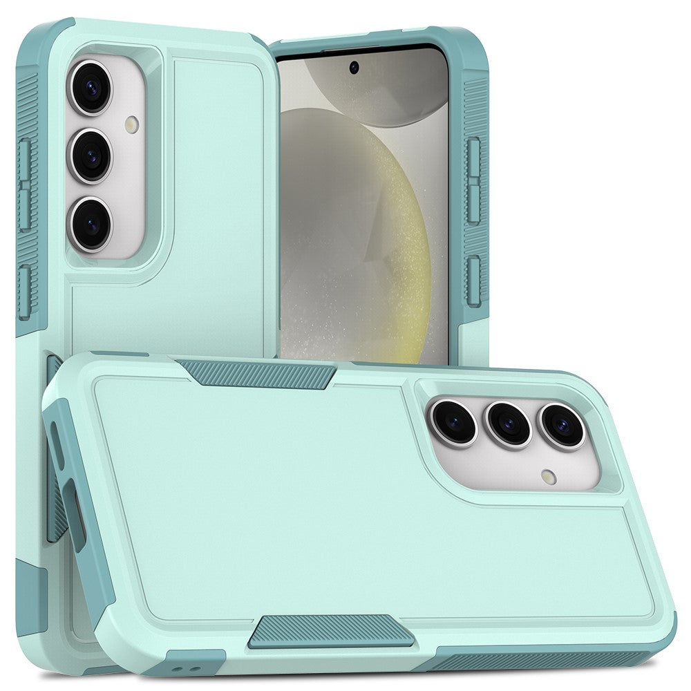 For Samsung Galaxy S25 Case 2-in-1 PC+TPU Shockproof Phone Cover