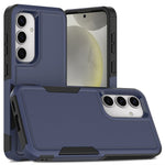 For Samsung Galaxy S25 Case 2-in-1 PC+TPU Shockproof Phone Cover