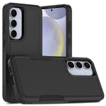 For Samsung Galaxy S25+ Case 2-in-1 PC+TPU Shockproof Phone Cover
