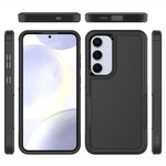 For Samsung Galaxy S25+ Case 2-in-1 PC+TPU Shockproof Phone Cover