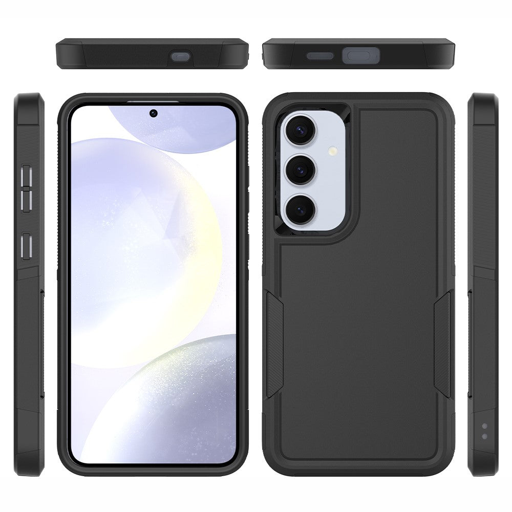 For Samsung Galaxy S25+ Case 2-in-1 PC+TPU Shockproof Phone Cover