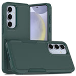 For Samsung Galaxy S25+ Case 2-in-1 PC+TPU Shockproof Phone Cover