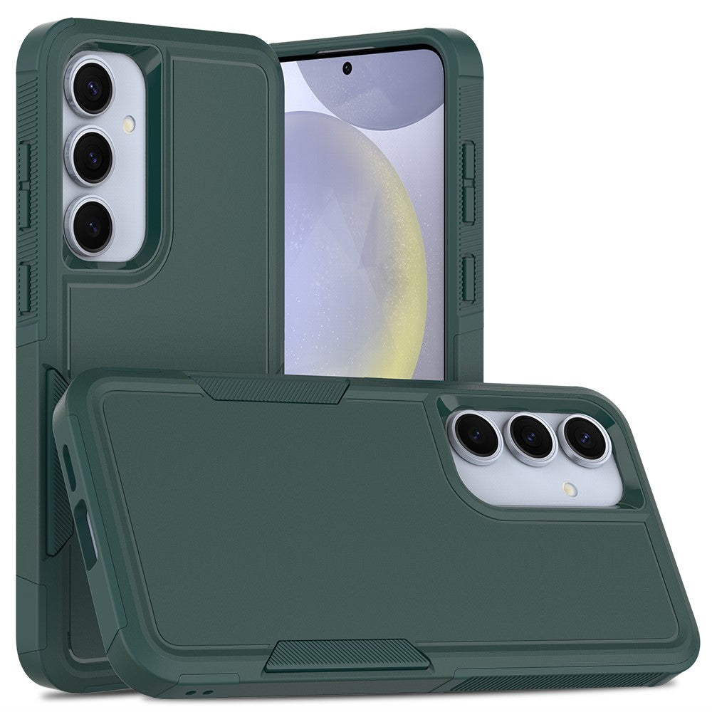 For Samsung Galaxy S25+ Case 2-in-1 PC+TPU Shockproof Phone Cover