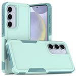 For Samsung Galaxy S25+ Case 2-in-1 PC+TPU Shockproof Phone Cover