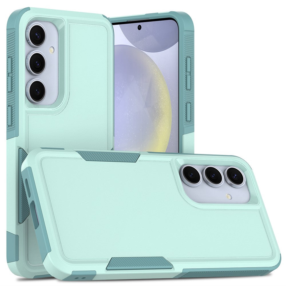 For Samsung Galaxy S25+ Case 2-in-1 PC+TPU Shockproof Phone Cover