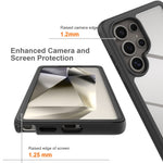 Samsung Galaxy S25 Ultra-skal, fallskyddande 2-i-1 PC+TPU-mobilskal
