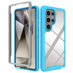 Samsung Galaxy S25 Ultra-skal, fallskyddande 2-i-1 PC+TPU-mobilskal