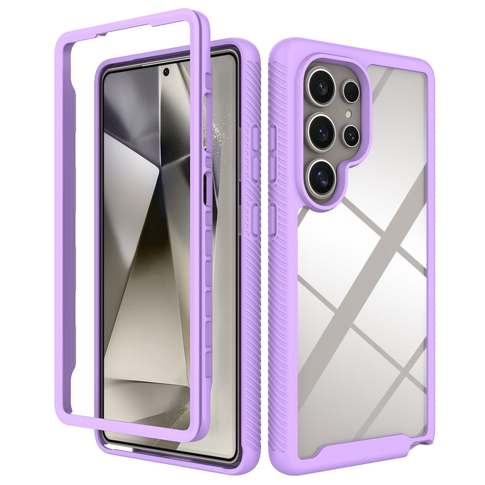 Samsung Galaxy S25 Ultra-skal, fallskyddande 2-i-1 PC+TPU-mobilskal
