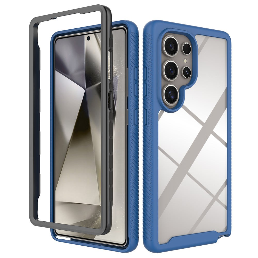 Samsung Galaxy S25 Ultra-skal, fallskyddande 2-i-1 PC+TPU-mobilskal