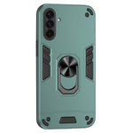 Til Samsung Galaxy A36 5G Cover PC+TPU Beskyttende Telefoncover med Ring-stativ