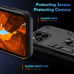 For Xiaomi 15 Case PC+TPU Drop Defend Phone Cover with Ring Kickstand