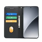 HX01 For Xiaomi 15 Wallet Case Magnetic Closing PU Leather Phone Cover