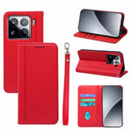HX01 For Xiaomi 15 Wallet Case Magnetic Closing PU Leather Phone Cover