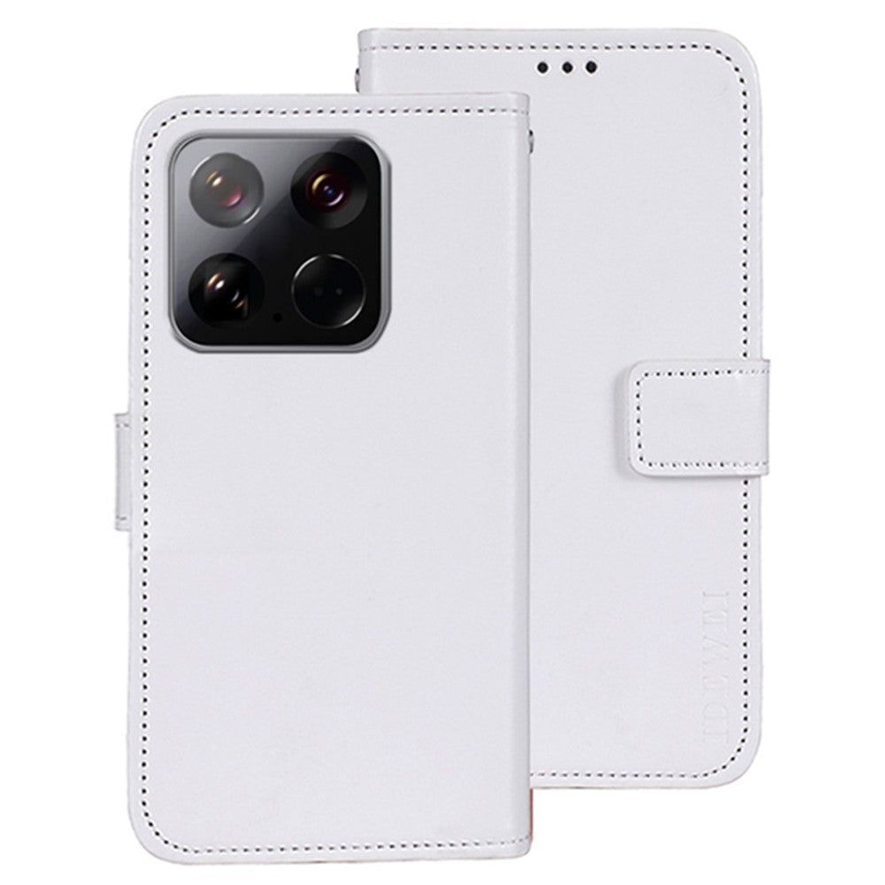IDEWEI For Xiaomi 15 Stand Case Crazy Horse Texture Leather Phone Cover