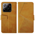IDEWEI For Xiaomi 15 Case Leather Wallet Phone Cover Stand Calf Texture