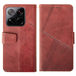IDEWEI For Xiaomi 15 Case Leather Wallet Phone Cover Stand Calf Texture