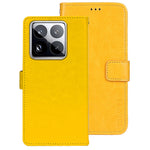 IDEWEI For Xiaomi 15 Pro Stand Case Crazy Horse Texture Leather Phone Cover
