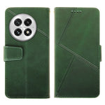 IDEWEI For OnePlus 13 Case Leather Wallet Phone Cover Stand Calf Texture