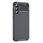 For Samsung Galaxy A36 5G Case Carbon Fiber Texture TPU Phone Cover Heat Dissipation
