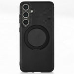 VILI TCY Series for Samsung Galaxy S25+ Magnetic Phone Case Ring Kickstand PC+TPU Back Cover