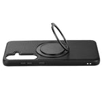 VILI TCY Series for Samsung Galaxy S25+ Magnetic Phone Case Ring Kickstand PC+TPU Back Cover