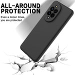 For Huawei nova 13 Pro 5G Case Liquid Silicone Phone Back Cover with Hand Strap