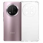 KALEBOL til Honor Magic7 Lite 5G / X9c 5G / X60 Pro 5G, gennemsigtigt mobilcover, 1.5mm TPU, stødsikkert mobilcover