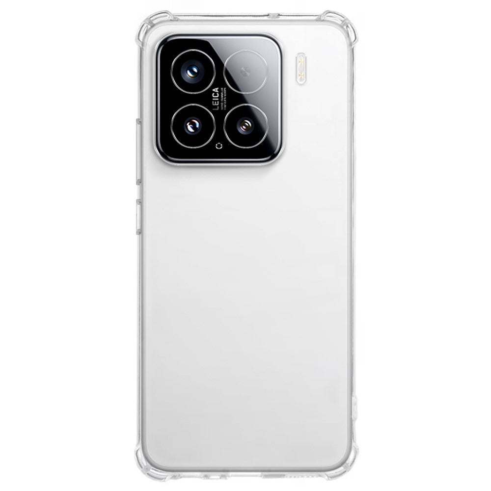 KALEBOL For Xiaomi 15 Clear Phone Case  1.5mm TPU Shockproof Phone Cover
