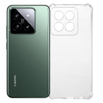 KALEBOL För Xiaomi 15 Pro Genomskinligt mobilskal 1.5mm TPU Stötsäkert mobilskal