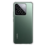 KALEBOL För Xiaomi 15 Pro Genomskinligt mobilskal 1.5mm TPU Stötsäkert mobilskal
