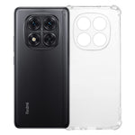 KALEBOL For Xiaomi Redmi Note 14 Pro+ 5G Clear Phone Case  1.5mm TPU Shockproof Phone Cover