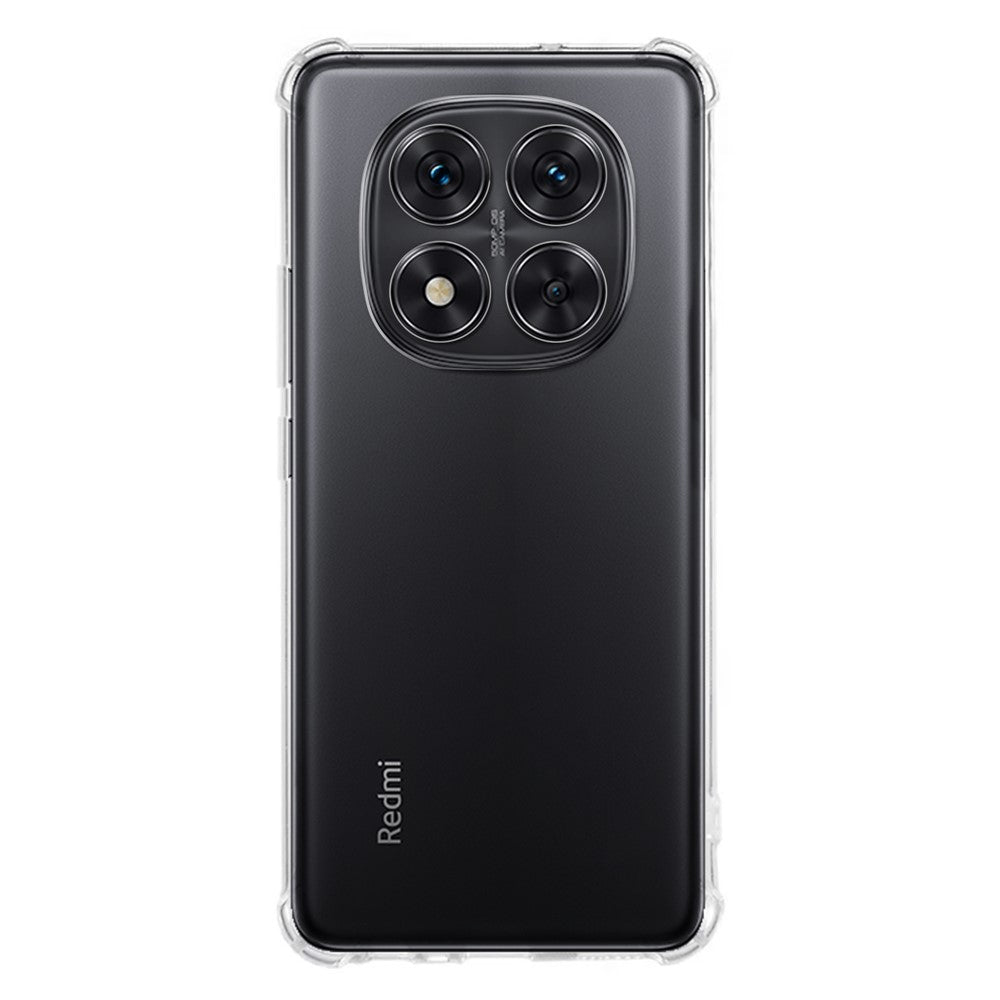 KALEBOL For Xiaomi Redmi Note 14 Pro+ 5G Clear Phone Case  1.5mm TPU Shockproof Phone Cover