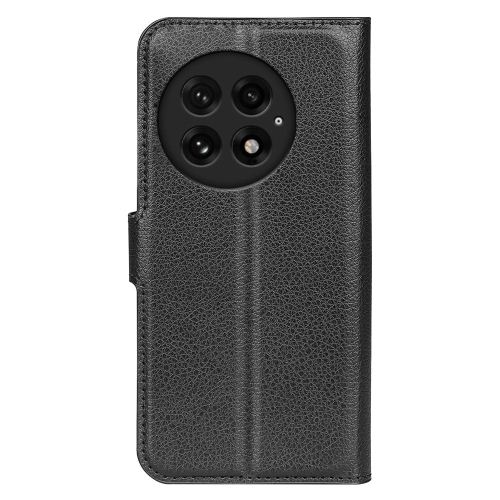 For OnePlus 13 Case Litchi Texture Shockproof Leather Wallet Phone Cover