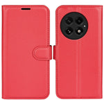 For OnePlus 13 Case Litchi Texture Shockproof Leather Wallet Phone Cover