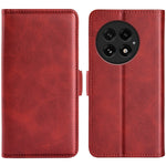 For OnePlus 13 Stand Case Calf Texture Leather Wallet Phone Cover