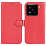 For Xiaomi 15 Case Litchi Texture Shockproof Leather Wallet Phone Cover