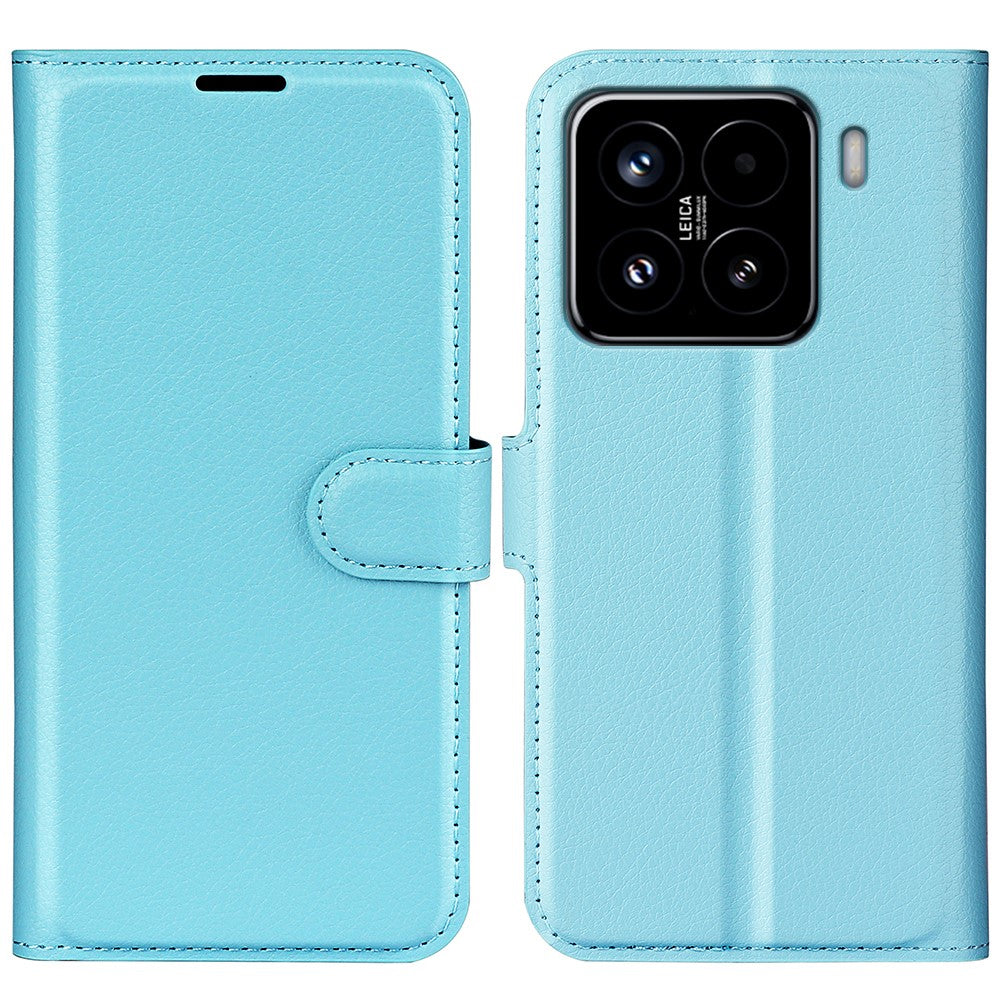 For Xiaomi 15 Case Litchi Texture Shockproof Leather Wallet Phone Cover