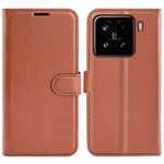 For Xiaomi 15 Case Litchi Texture Shockproof Leather Wallet Phone Cover