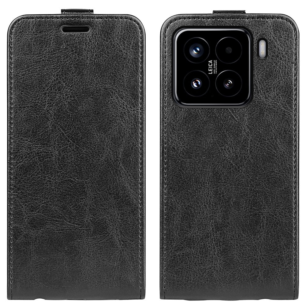 For Xiaomi 15 Case with Card Slots Vertical Flip Leather Phone Cover