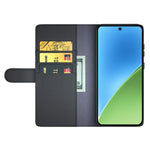 For Xiaomi 15 Case Genuine Split Leather Phone Cover with Wallet Stand