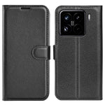 For Xiaomi 15 Pro Case Litchi Texture Shockproof Leather Wallet Phone Cover
