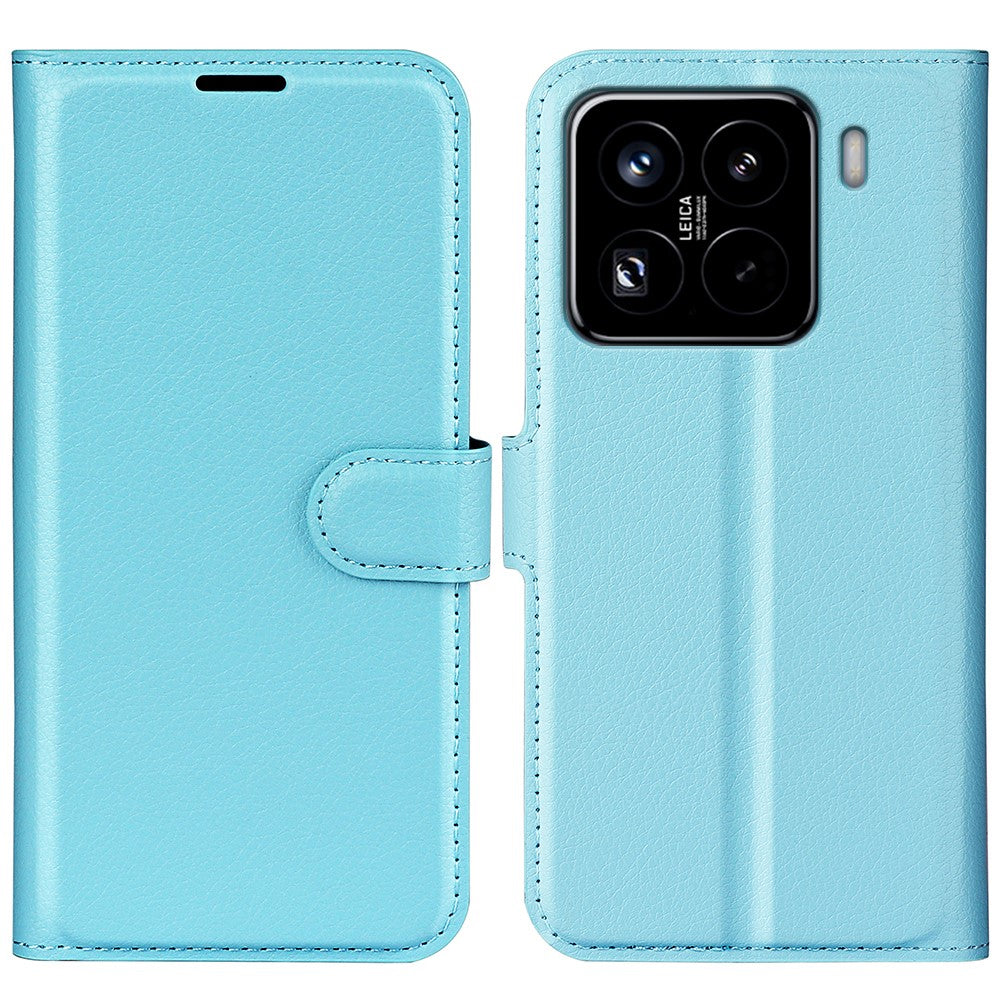 For Xiaomi 15 Pro Case Litchi Texture Shockproof Leather Wallet Phone Cover