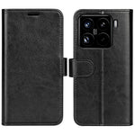 For Xiaomi 15 Pro Wallet Case Crazy Horse Texture Stand Leather Phone Cover