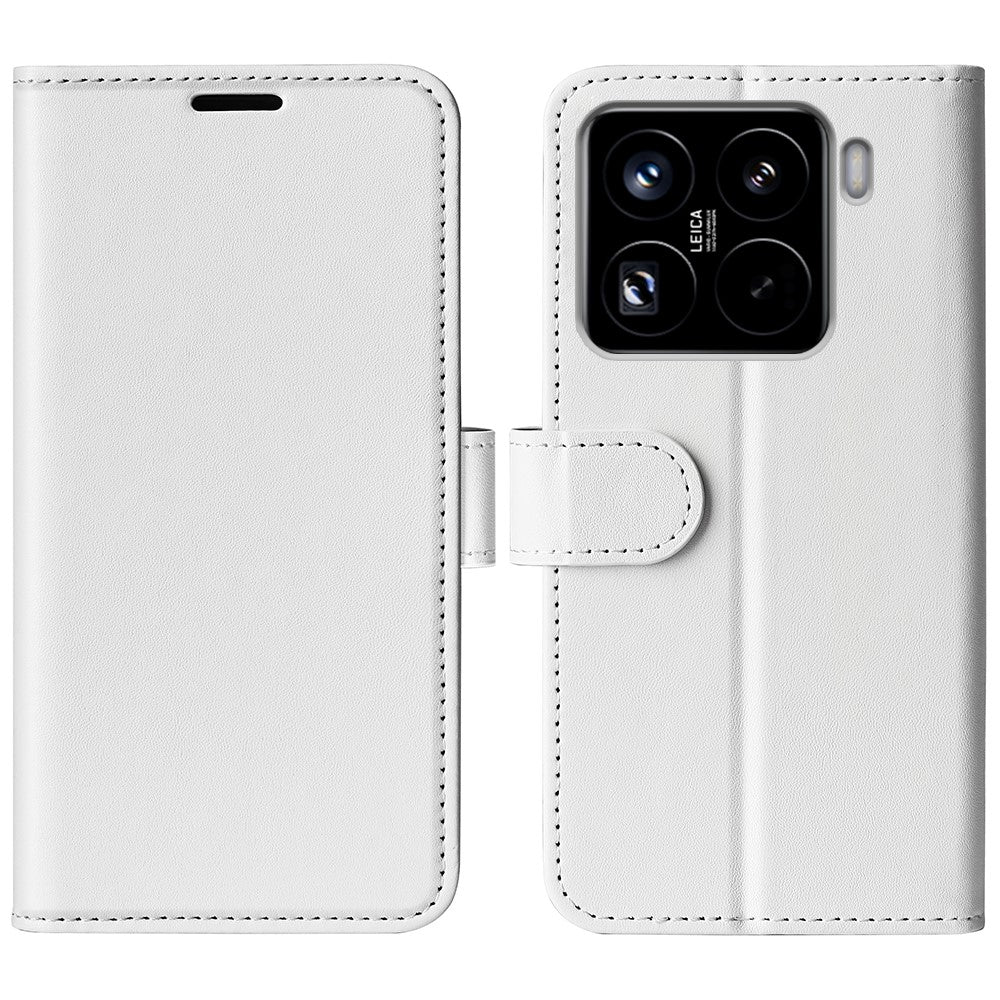 For Xiaomi 15 Pro Wallet Case Crazy Horse Texture Stand Leather Phone Cover