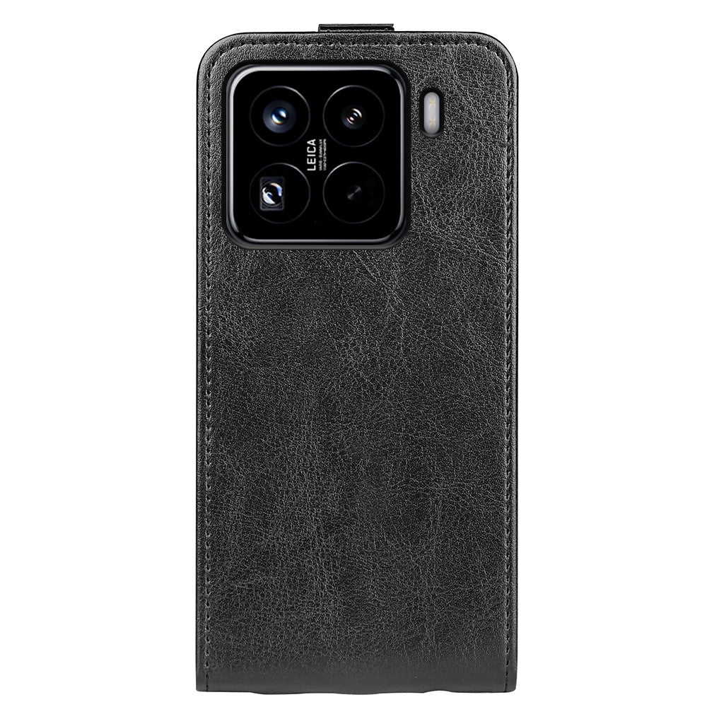 For Xiaomi 15 Pro Case with Card Slots Vertical Flip Leather Phone Cover
