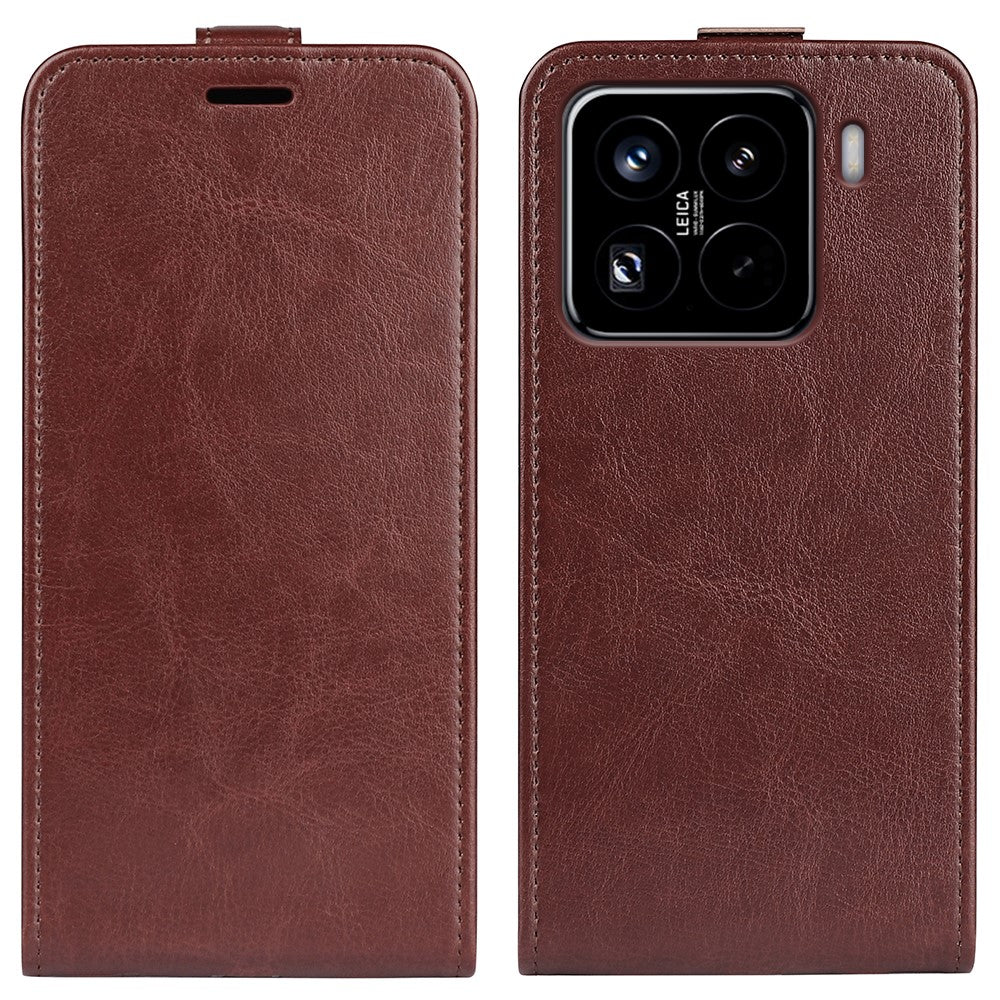 For Xiaomi 15 Pro Case with Card Slots Vertical Flip Leather Phone Cover